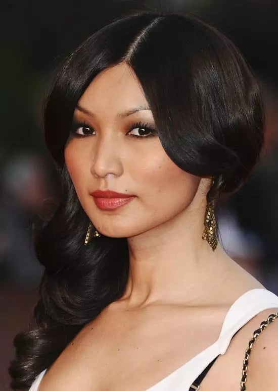 Shoulder Length Long Bob With Wispy Bangs Shoulder Length Long Bob With Wispy Bangs — Classy Asian Hairstyles