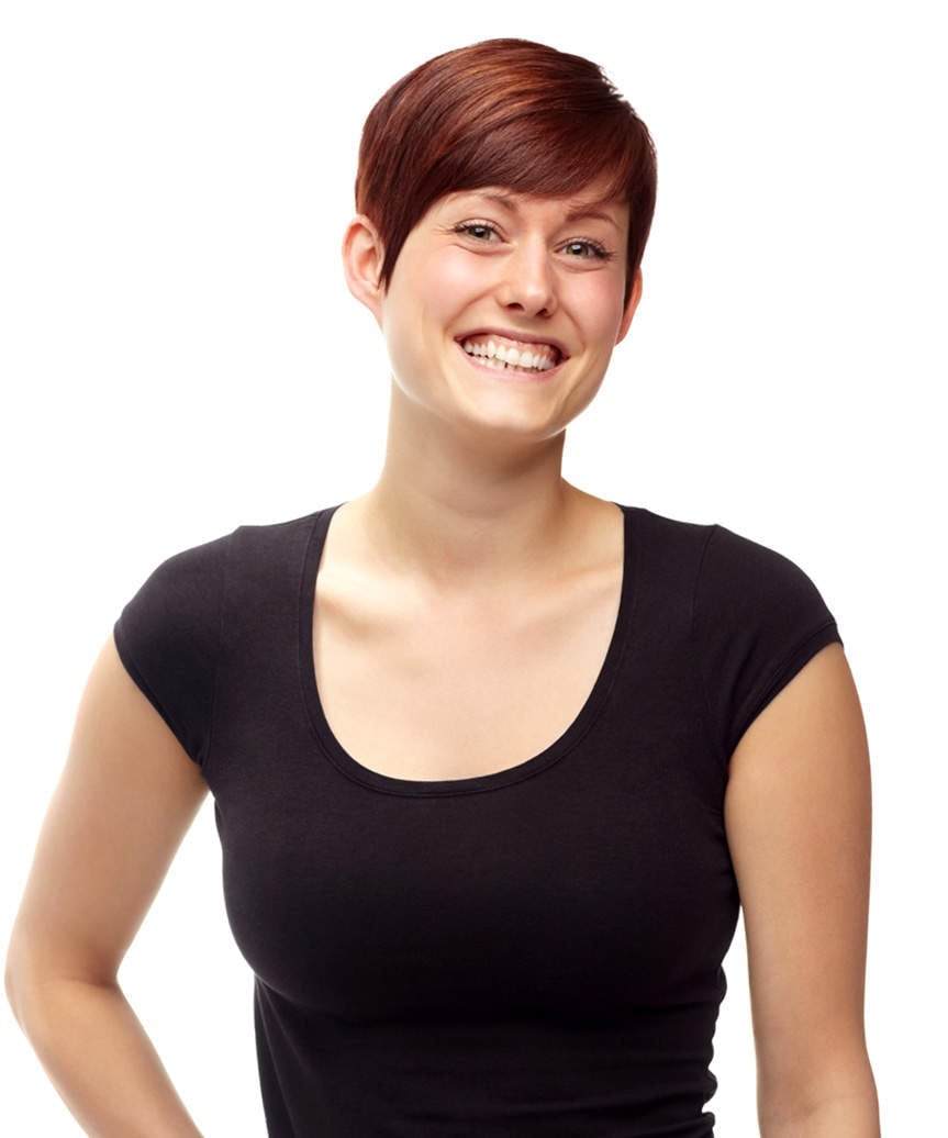 Chic Auburn Asymmetrical Pixie Chic Auburn Asymmetrical Pixie — Classy Asymmetrical Pixie