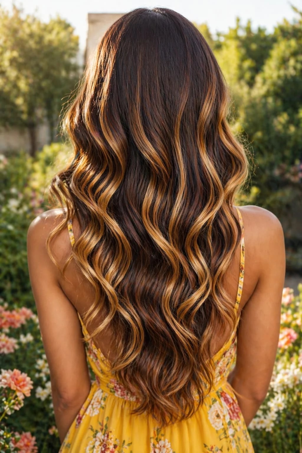 Yellow Floral Dress with Honey Babylights Yellow Floral Dress with Honey Babylights — Classy Babylights