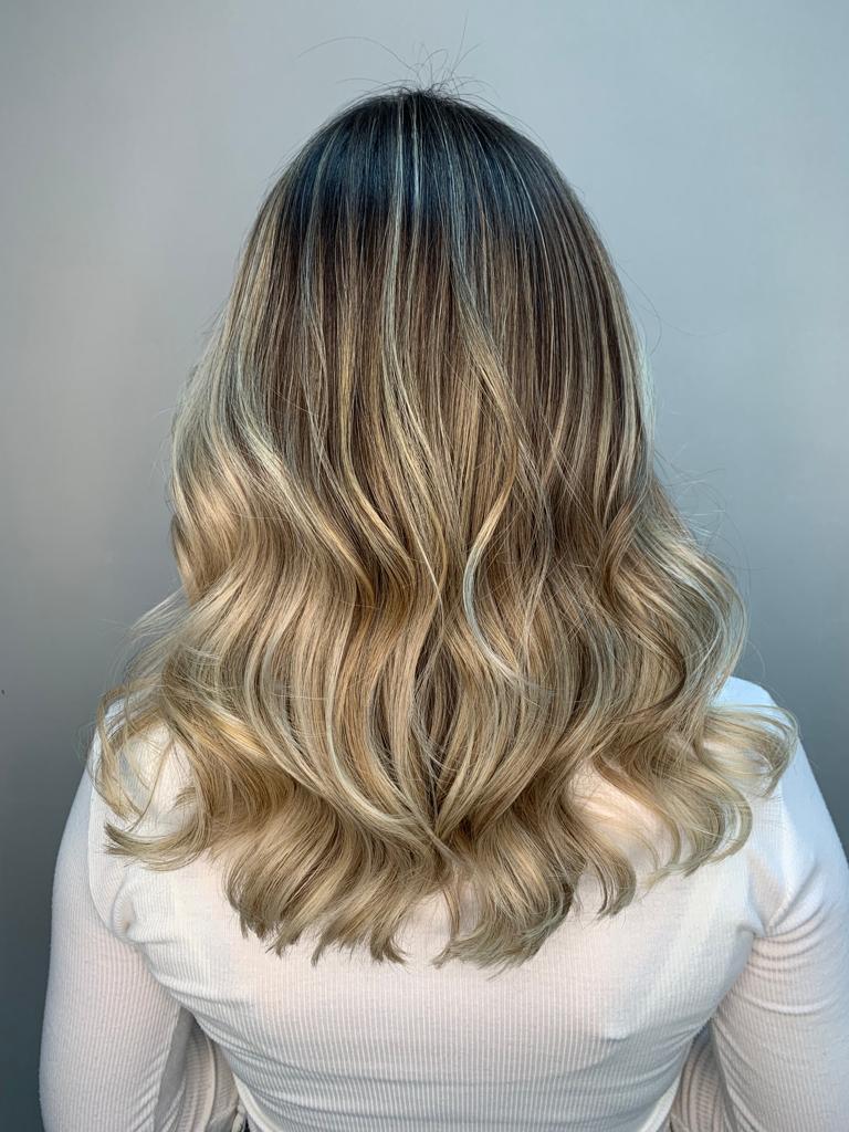 Light Brown Mid-Back With Ash Blonde Balayage Light Brown Mid-Back With Ash Blonde Balayage — Classy Balayage Highlights