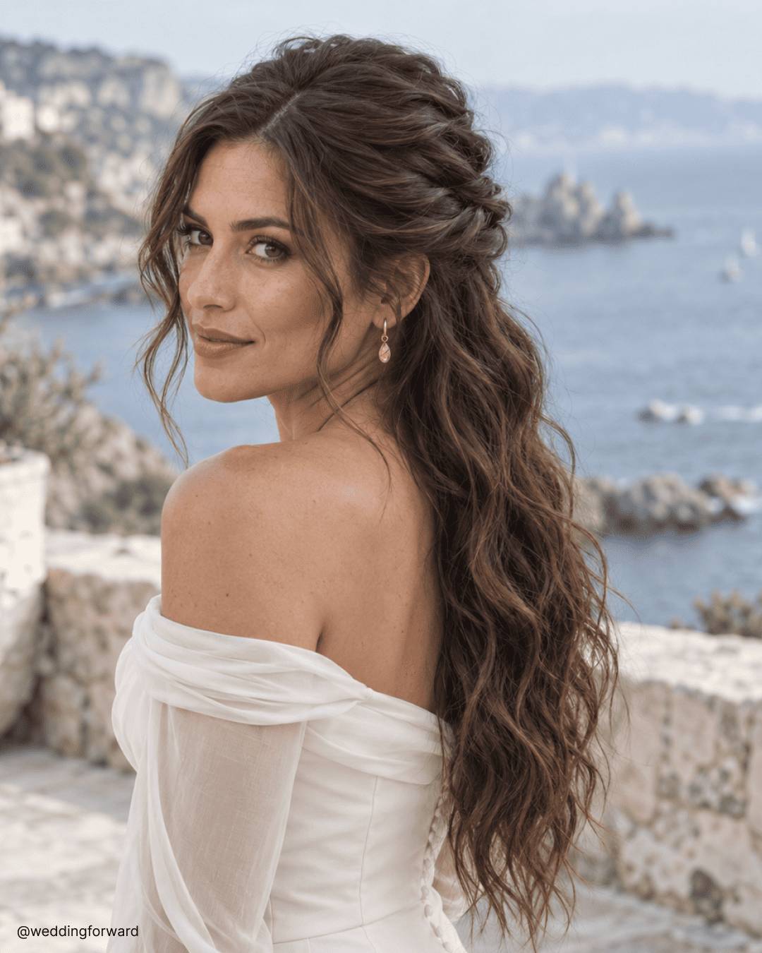 Half Up Half Down Wedding Hairstyles: Top Looks + Expert Tips