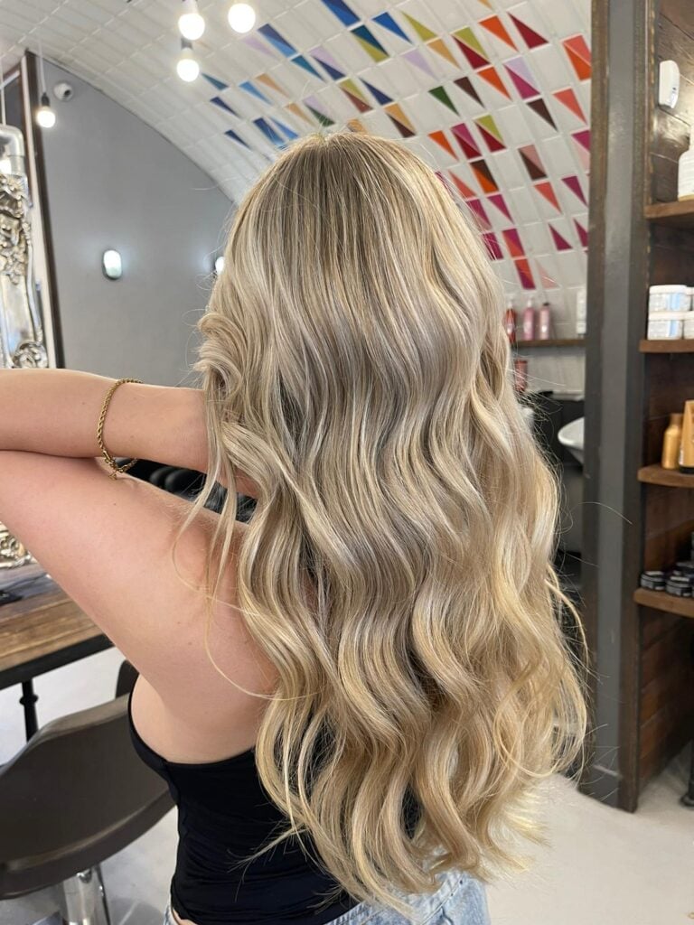 Loose Natural Waves with a Black Tank Top Loose Natural Waves with a Black Tank Top — Classy Beach Waves