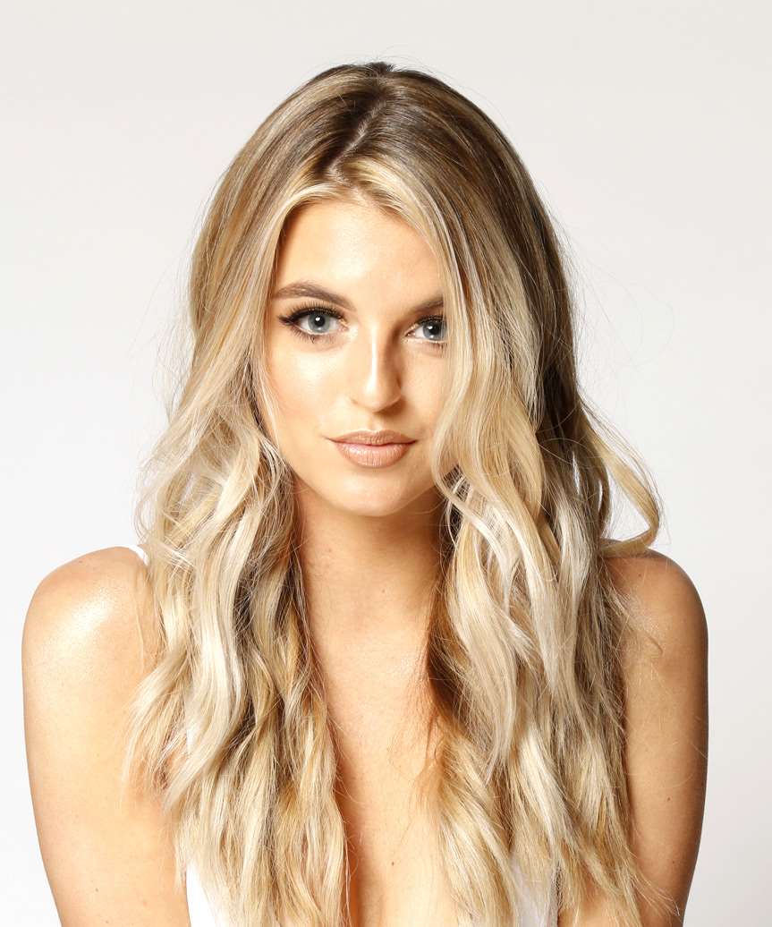 Close-up of Blonde Hair in Loose Beach Waves Close-up of Blonde Hair in Loose Beach Waves — Classy Beach Waves