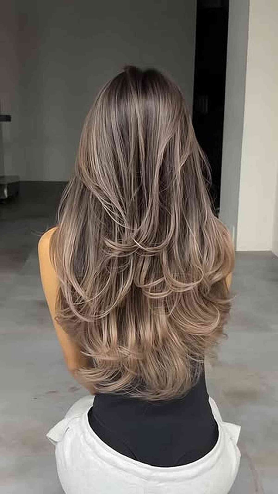 Shoulder Length With Face Framing Bangs Shoulder Length With Face Framing Bangs — Classy Beige Highlights