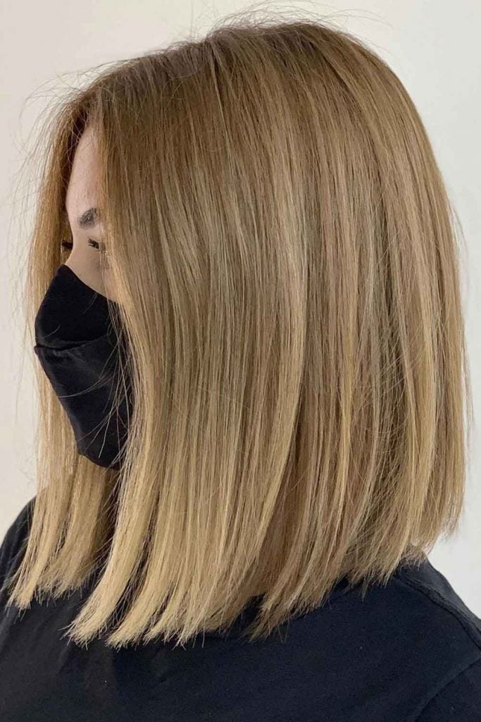 Light Brown Chin Bob Sleek Air Dry Light Brown Chin Bob Sleek Air Dry — Classy Bob Haircuts