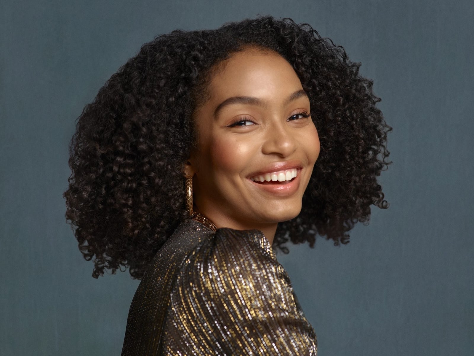 Dark Brown Stacked Bob With Defined Curls, Curly Dark Brown Stacked Bob With Defined Curls, Curly — Classy Bob with Curls
