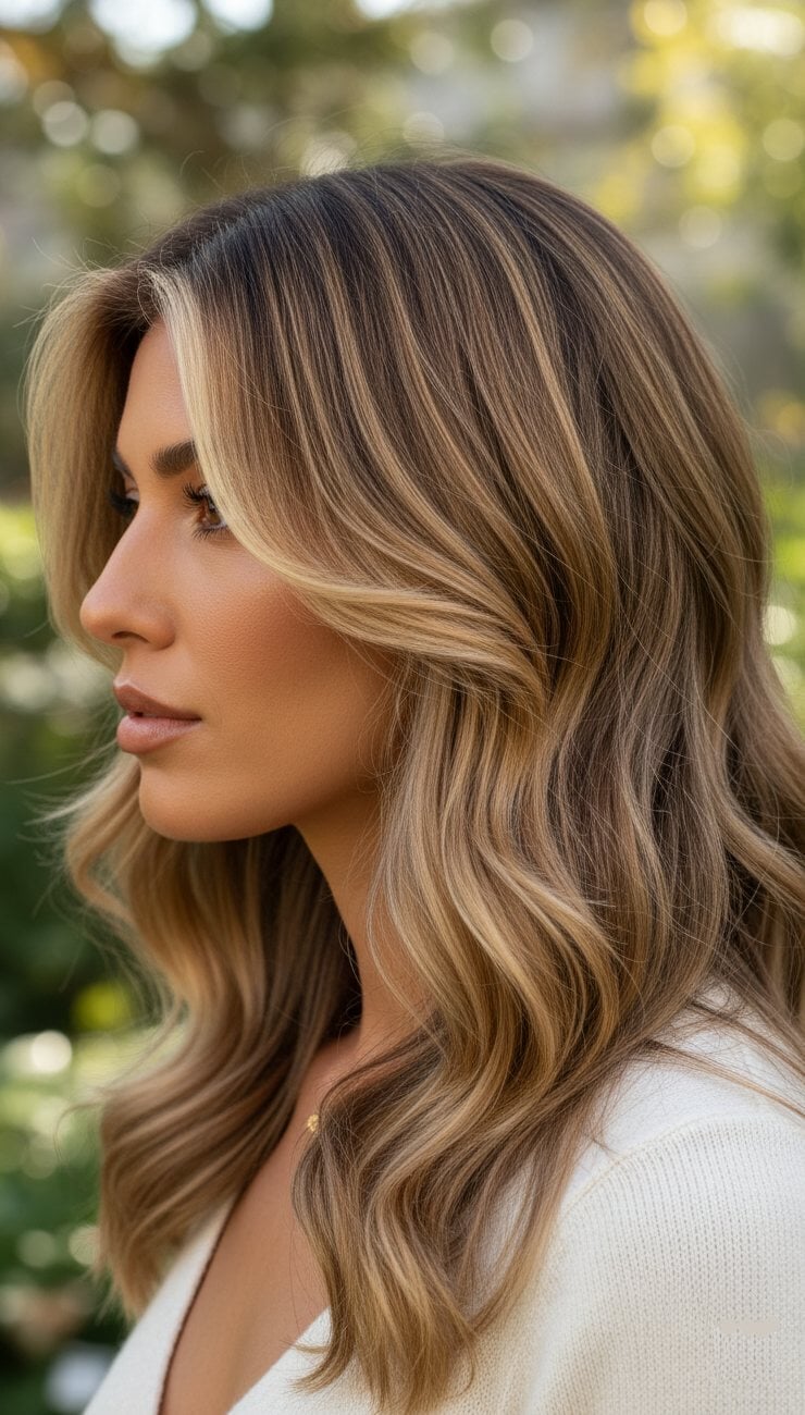 Shoulder Length Bronde Balayage With Dimension Shoulder Length Bronde Balayage With Dimension — Classy Bronde Balayage