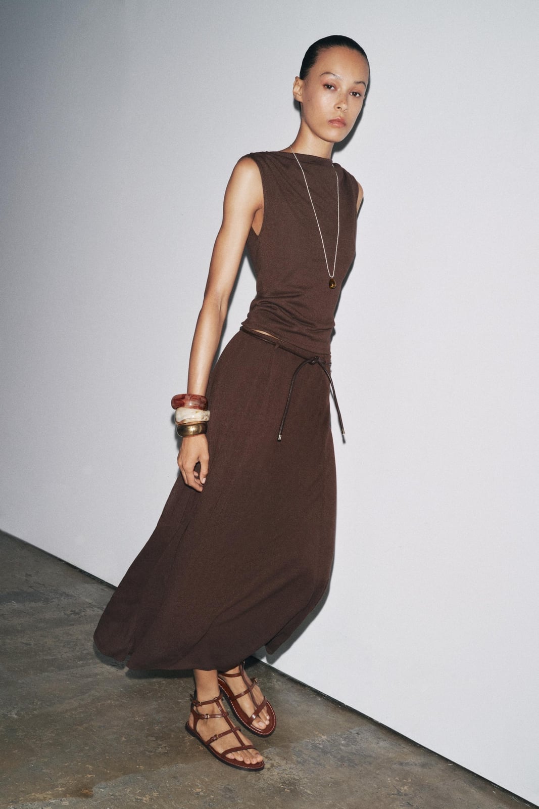 Brown Suede-Like Mini Skirt with Button Detail, Close-Up Take Brown Suede-Like Mini Skirt with Button Detail, Close-Up Take — Classy Brown Outfits