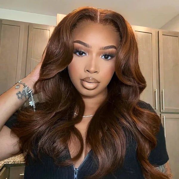 Long Warm Medium Brown With Copper Long Warm Medium Brown With Copper — Classy Brunette Hair Colors