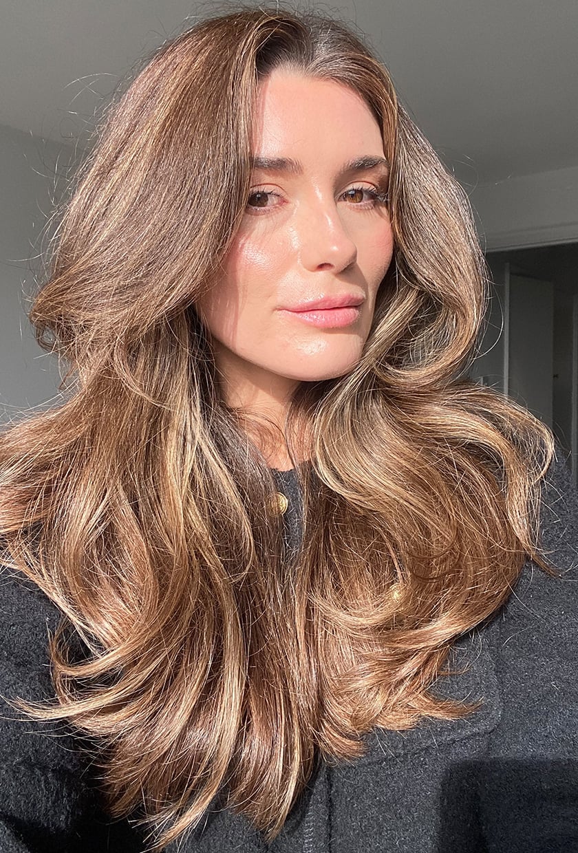 Mid-Back Waves With Balayage — Classy Brush Hair