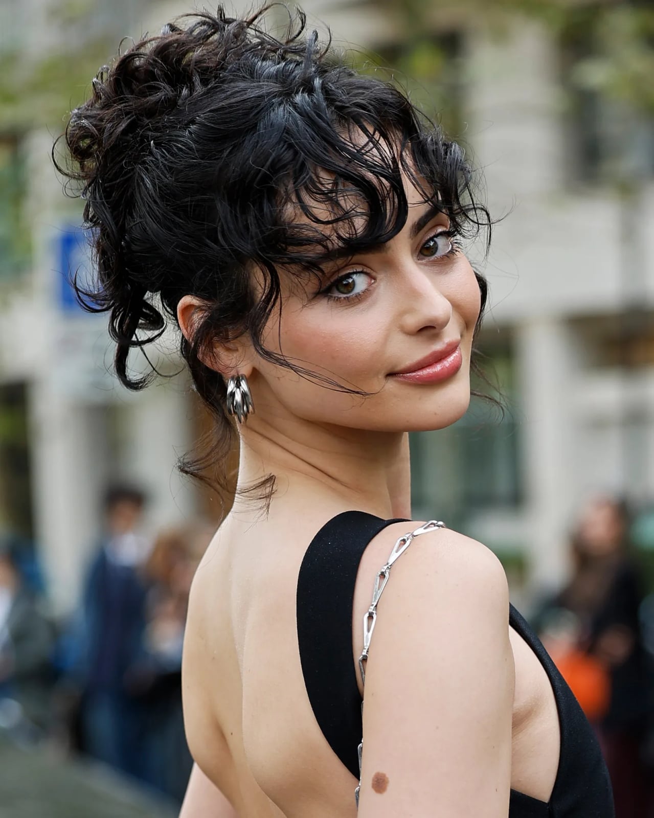 Shag Haircut Choppy Bangs Wavy Texture — Classy Bun and Bang
