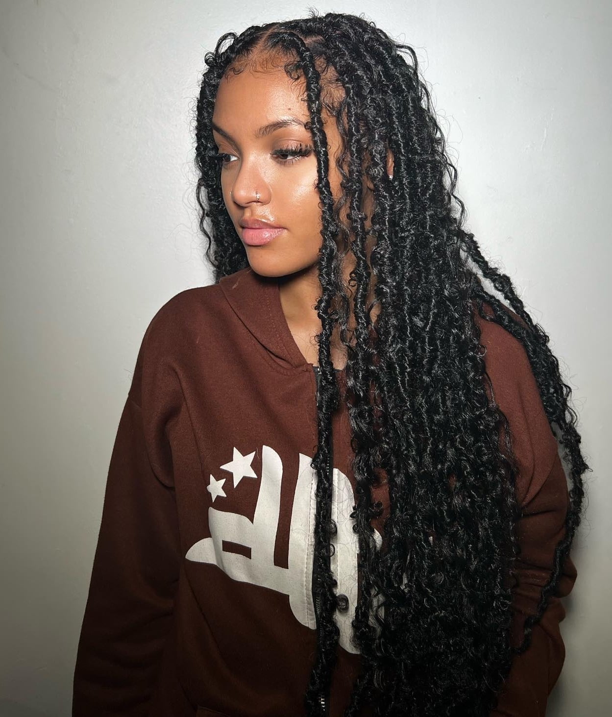 Long Wavy Black Butterfly Locs — Classy Butterfly Locs