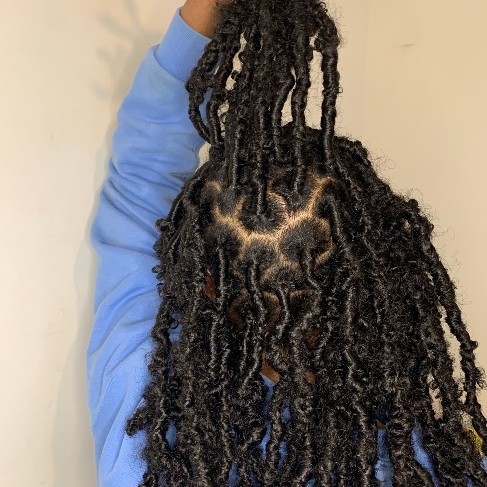 Mid-Back Rich Brown Butterfly Locs — Classy Butterfly Locs