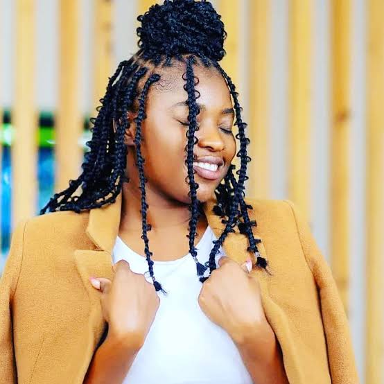 Half Up Half Down Black Butterfly Locs — Classy Butterfly Locs