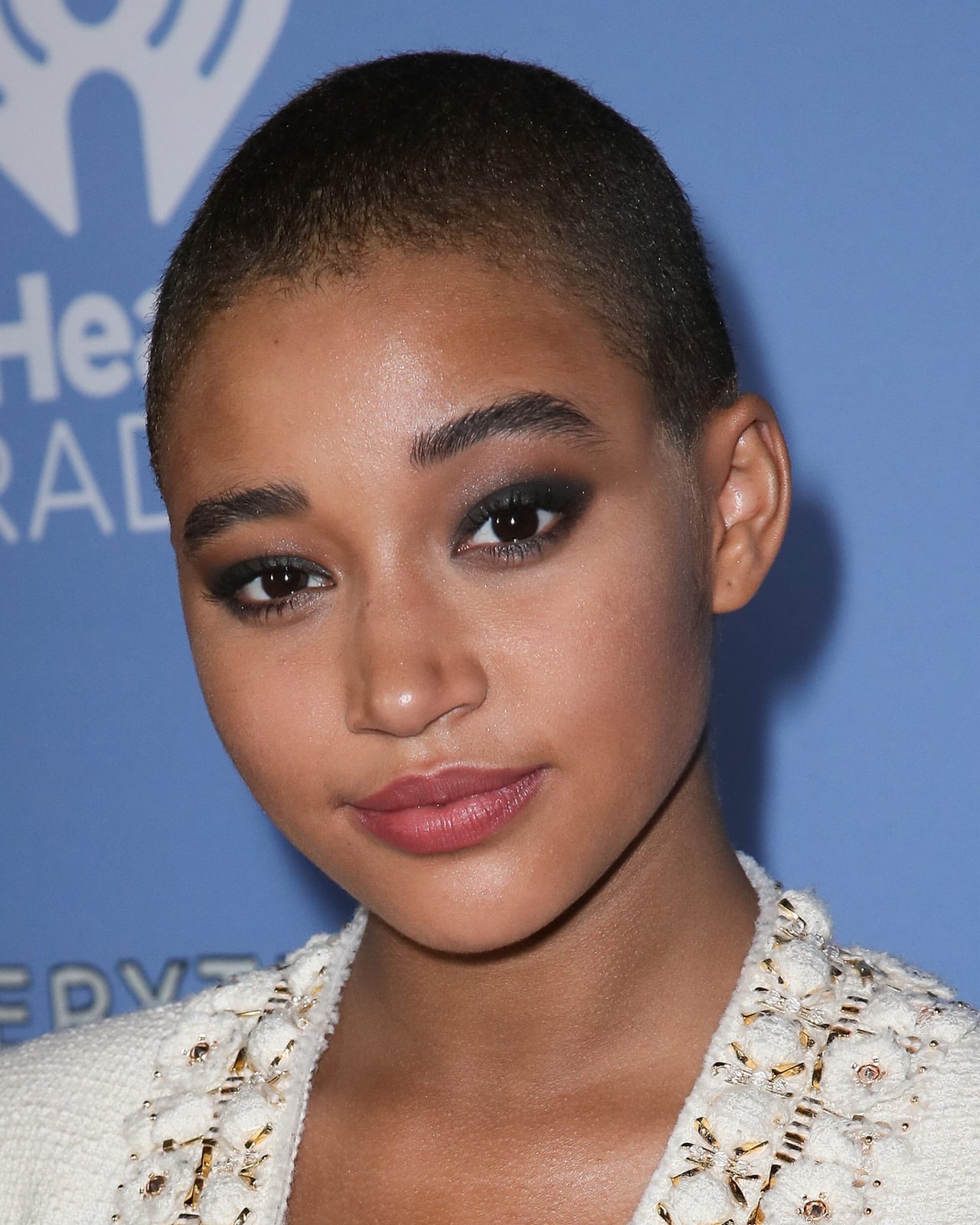 Closely Shaved Head With Dark Eyeshadow Closely Shaved Head With Dark Eyeshadow — Classy Buzz Cut