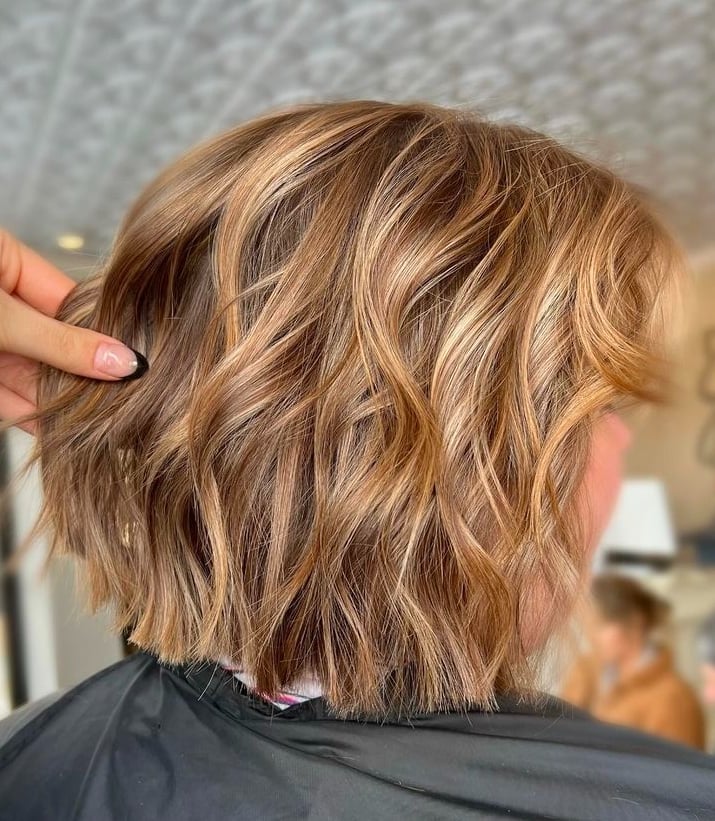 Sleek Dark Brown Bob With Sharp Line Sleek Dark Brown Bob With Sharp Line — Classy Choppy Bob Haircuts