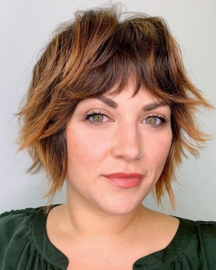 Ear Length Choppy Pixie With Choppy Bangs — Classy Choppy Layers