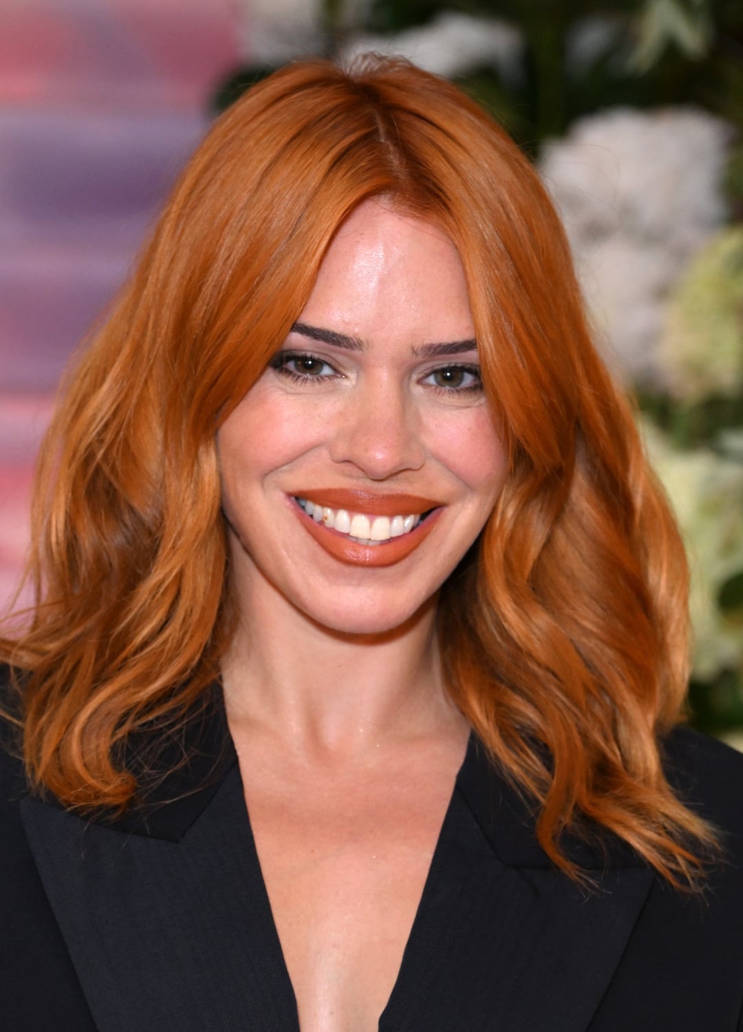 Mid-Back Deep Copper With Voluminous Blowout — Classy Copper Hair Color