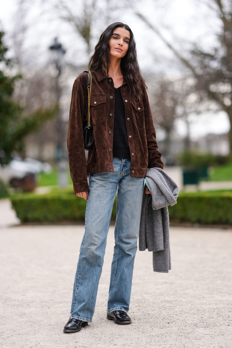 Brown Suede Jacket Casual Outfit Brown Suede Jacket Casual Outfit — Classy Corduroy Jacket Outfits