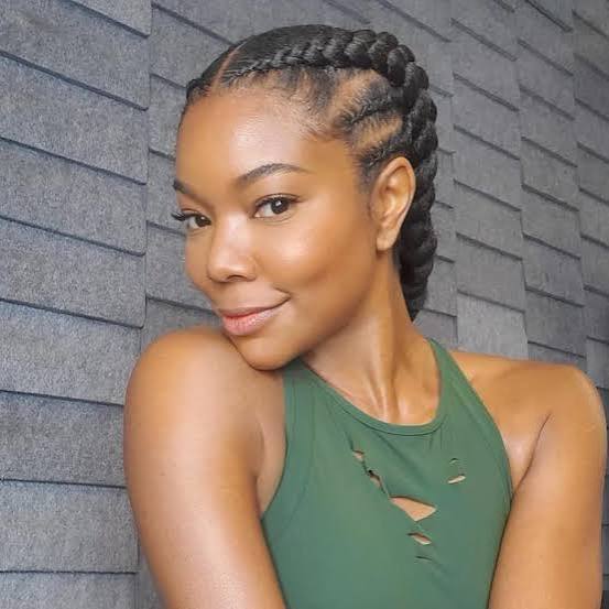 Sleek Black Cornrows In High Updo Sleek Black Cornrows In High Updo — Classy Cornrows Hairstyles