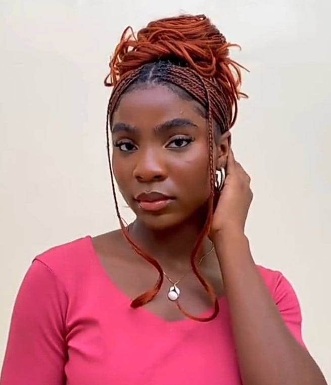 Thick Black Braids With Curtain Bangs And Curls Thick Black Braids With Curtain Bangs And Curls — Classy Curls Braids