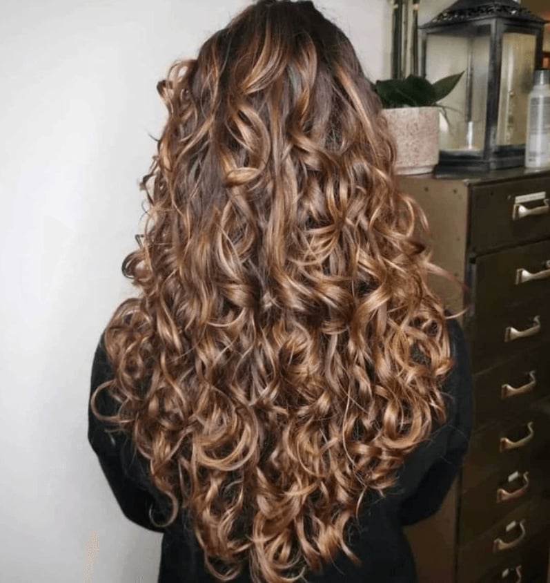 Mid-Back Length With Long Layers Mid-Back Length With Long Layers — Classy Curly Hair Cutting