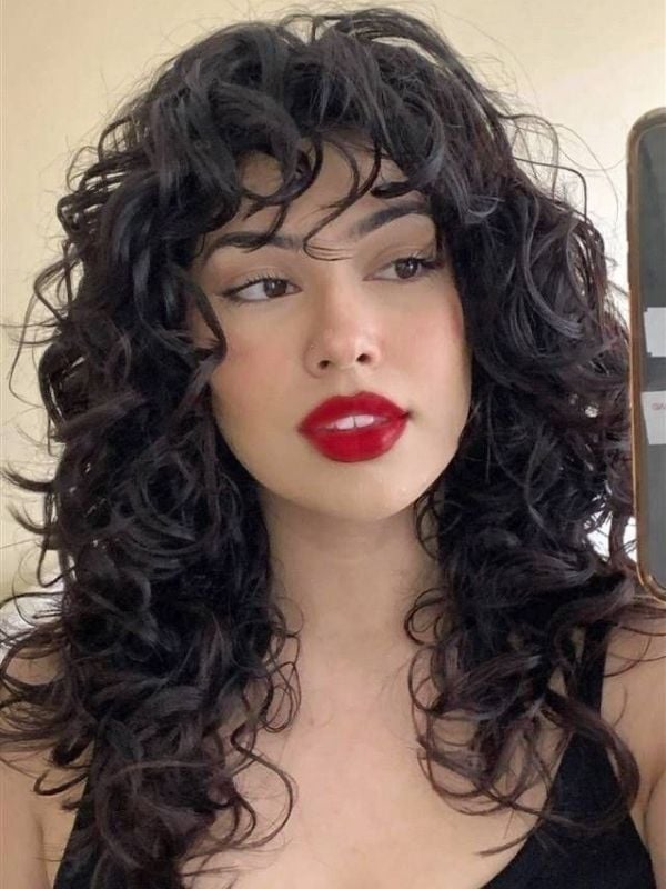 Shoulder Length With Natural Volume Shoulder Length With Natural Volume — Classy Curly Hair Layers