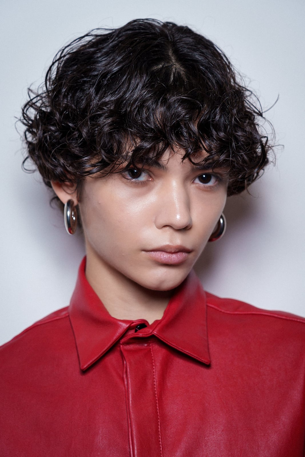 Fine Curly Pixie With Side Bangs — Classy Curly Pixies