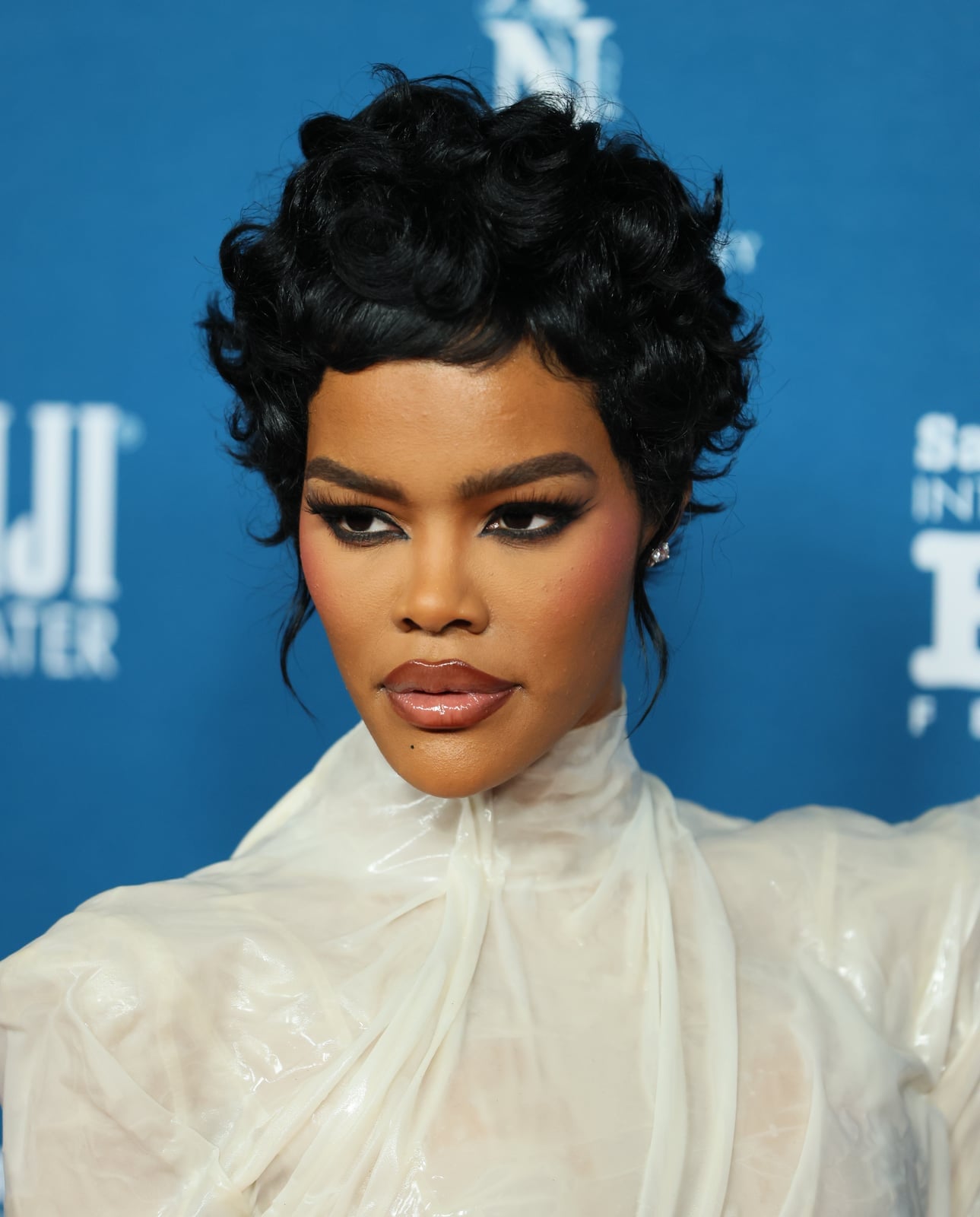 Black Pixie With Wavy Bangs — Classy Curly Pixies