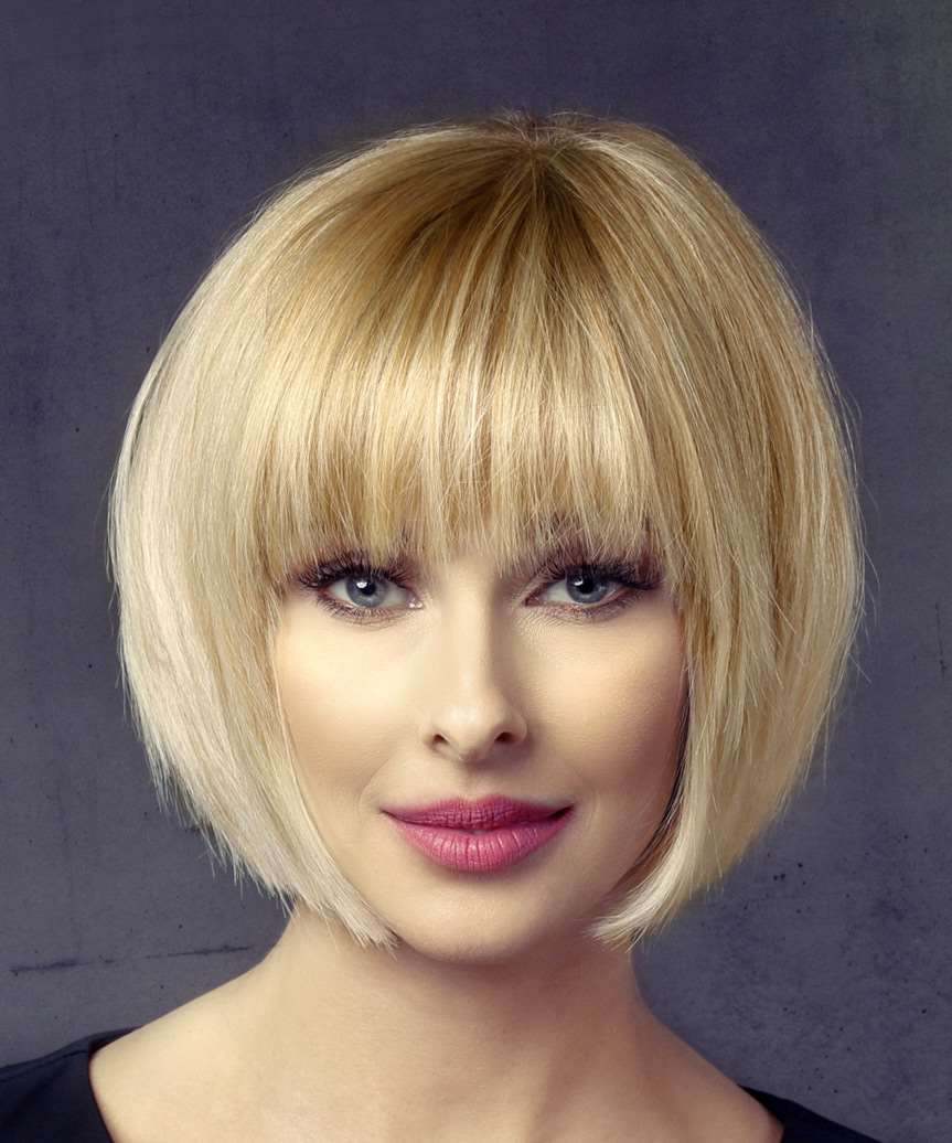 Ash Blonde Bob With Blunt Bangs Ash Blonde Bob With Blunt Bangs — Classy Cut Bob