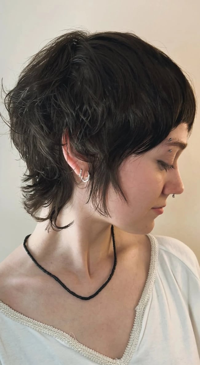Edgy Pixie Mullet With Choppy Layers Edgy Pixie Mullet With Choppy Layers — Classy Edgy Haircuts
