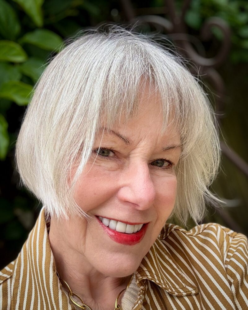 Ash Blonde Bob With Subtle Lowlights — Classy French Bob