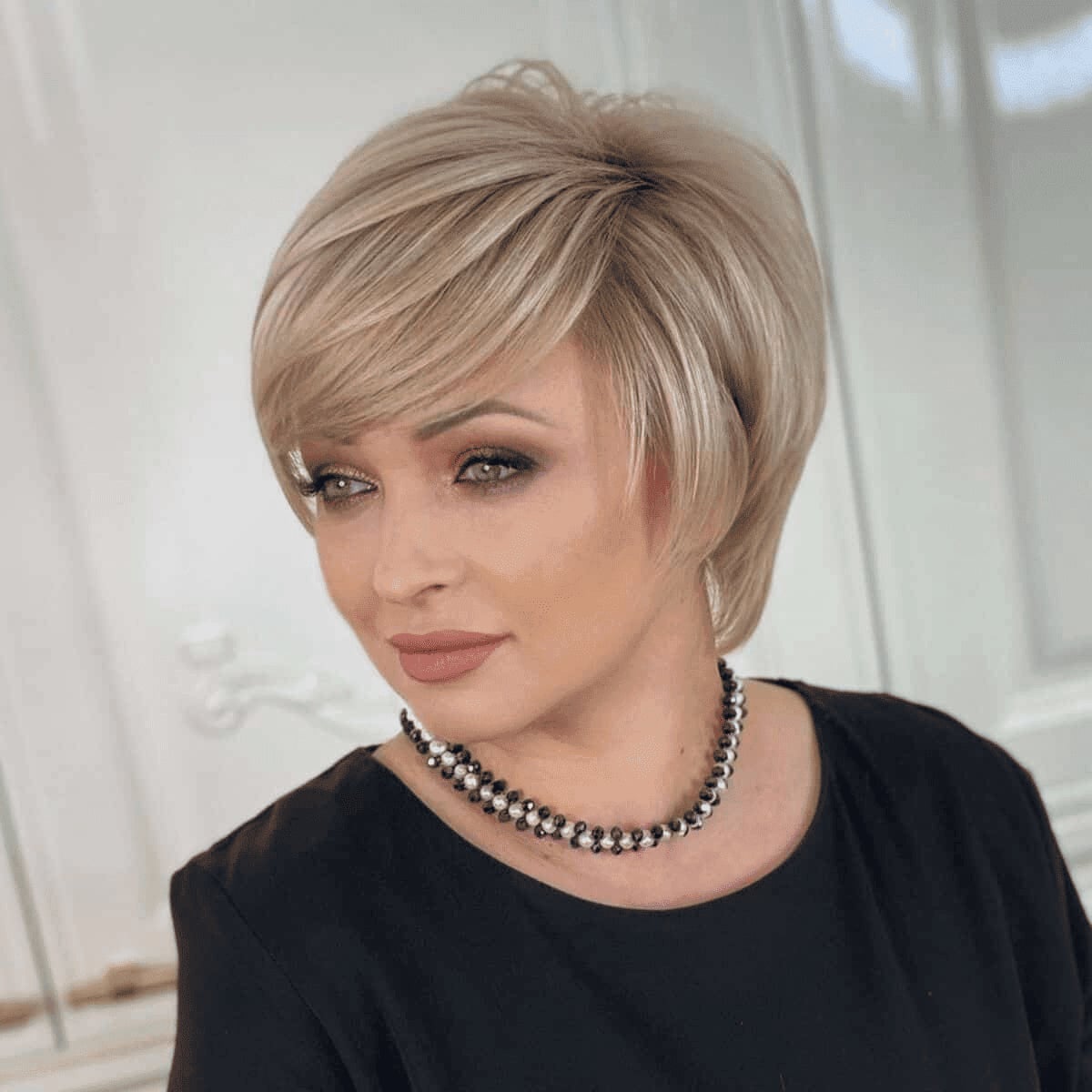 Feathered Layered Short Cut Feathered Layered Short Cut — Classy Hair Haircuts