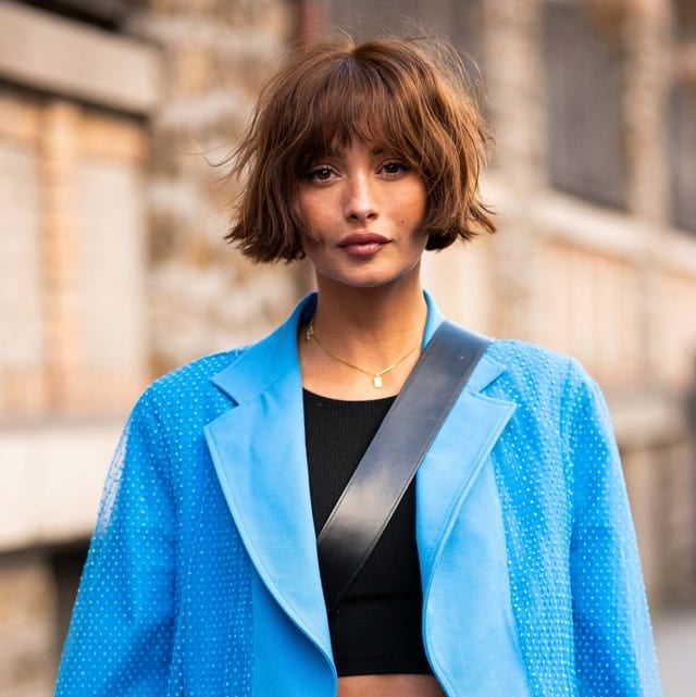 Textured Grey Pixie Cut With Side-Swept Bangs — Classy Haircuts for Thick Hair