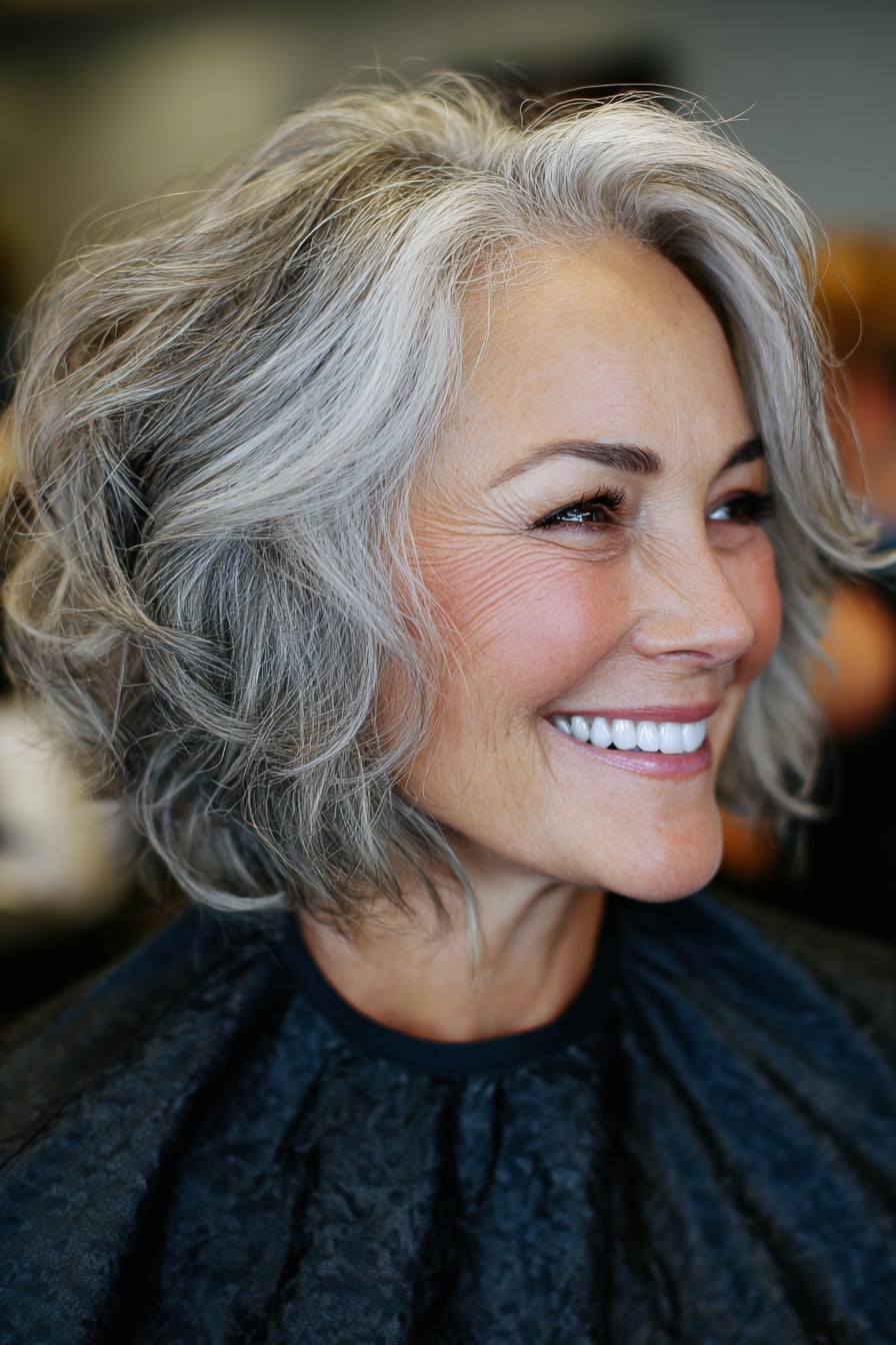 Collarbone Shag With Textured Layers Collarbone Shag With Textured Layers — Classy Haircuts for Wavy Hair