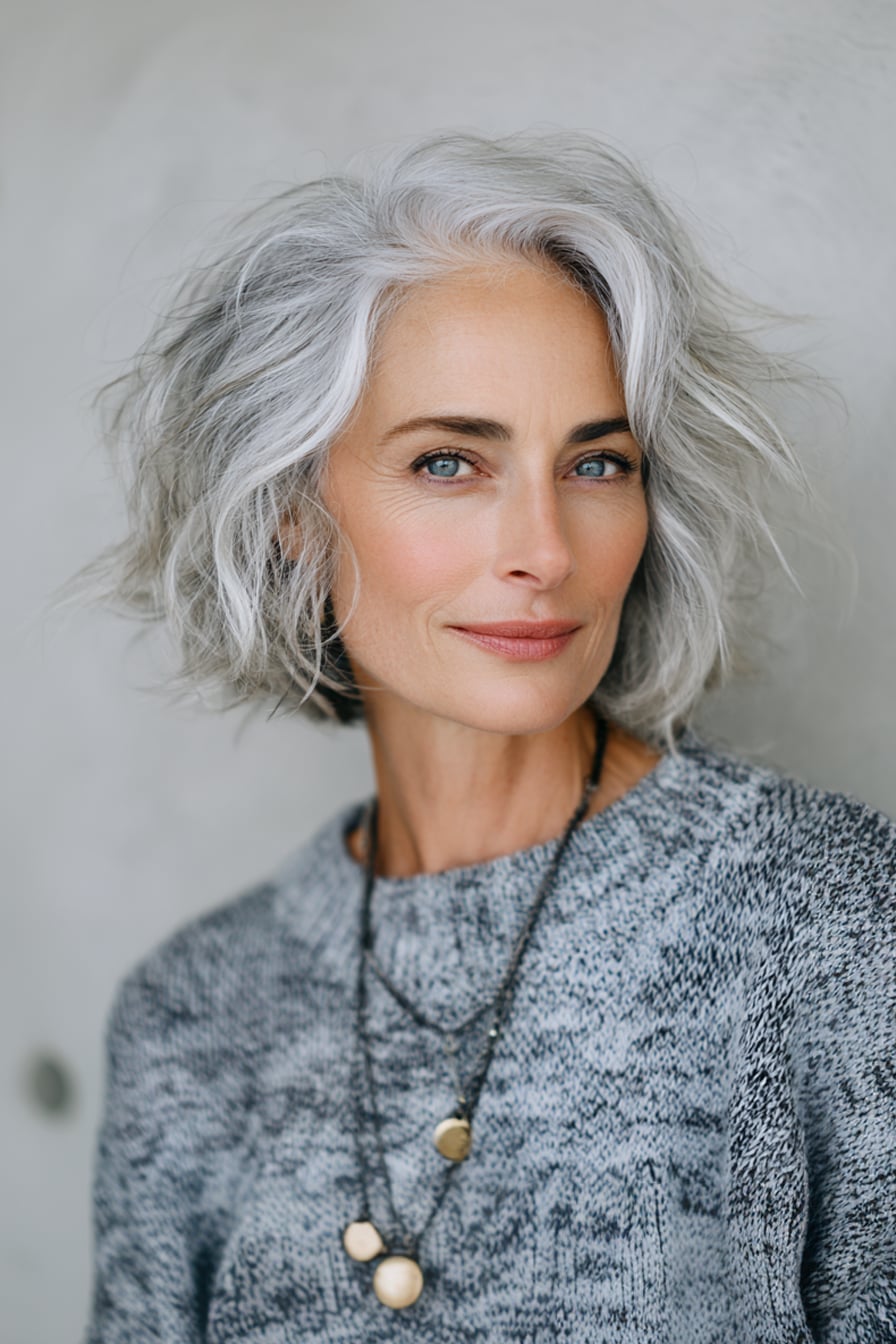 Long Layered Cut With Natural Waves Long Layered Cut With Natural Waves — Classy Haircuts for Wavy Hair