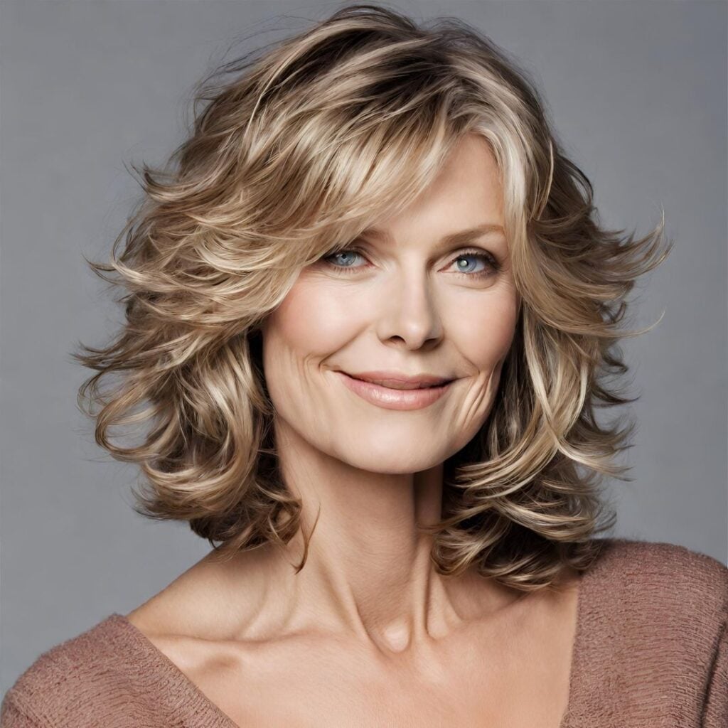 Collarbone Ash Blonde With Soft Waves Collarbone Ash Blonde With Soft Waves — Classy Hairstyles for Round Face