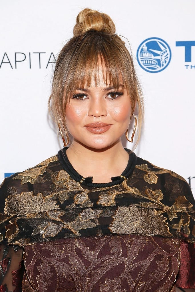 Shoulder Length With Blunt Bangs Shoulder Length With Blunt Bangs — Classy Hairstyles for Round Face