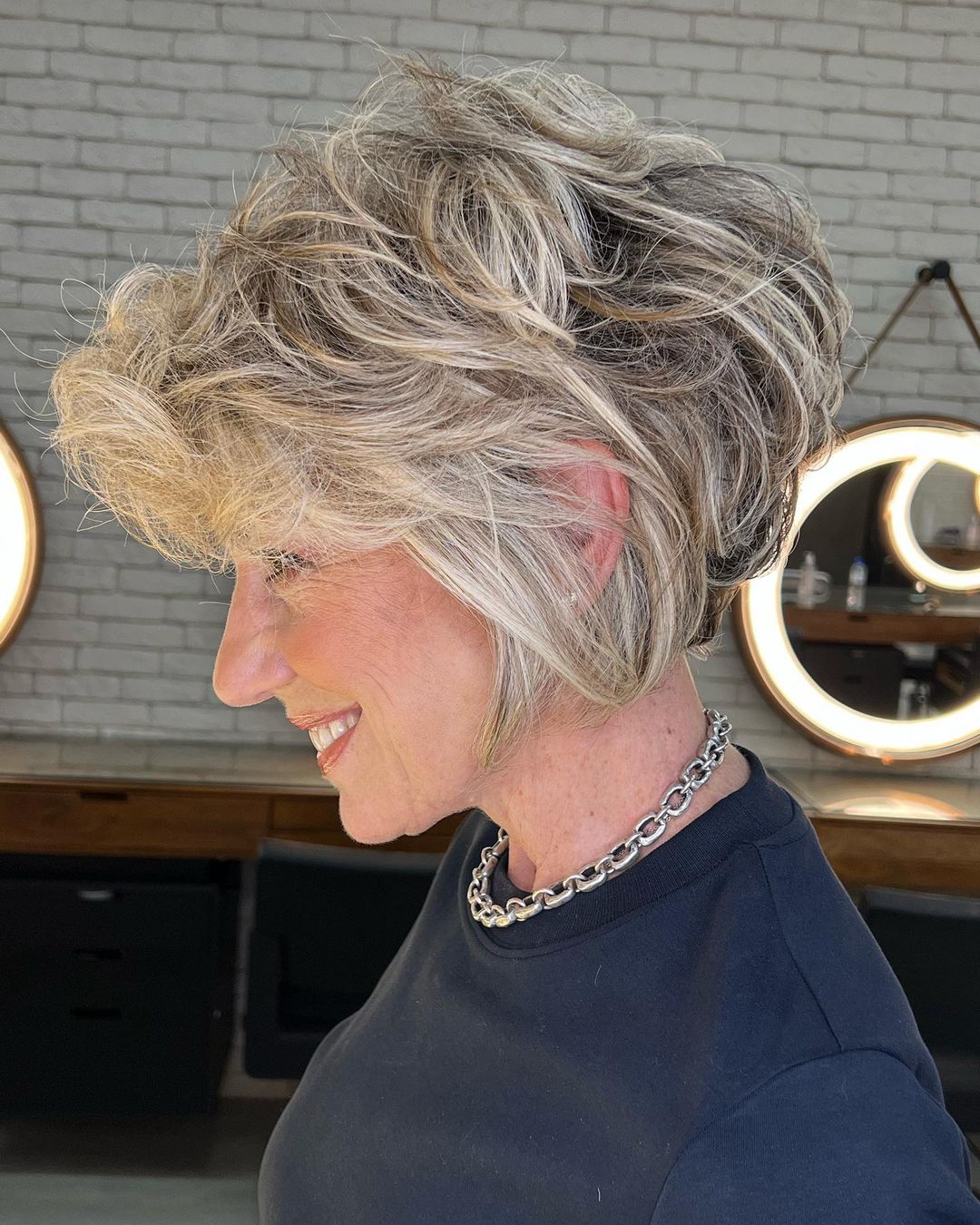 Stacked Ash Blonde Bob With Volume Stacked Ash Blonde Bob With Volume — Classy Hairstyles for Thinning Hair