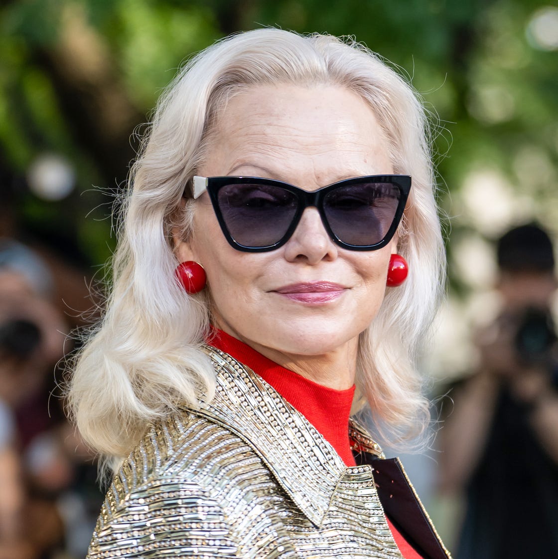 Platinum Blonde Bob With Wispy Bangs Platinum Blonde Bob With Wispy Bangs — Classy Hairstyles for Women over 50