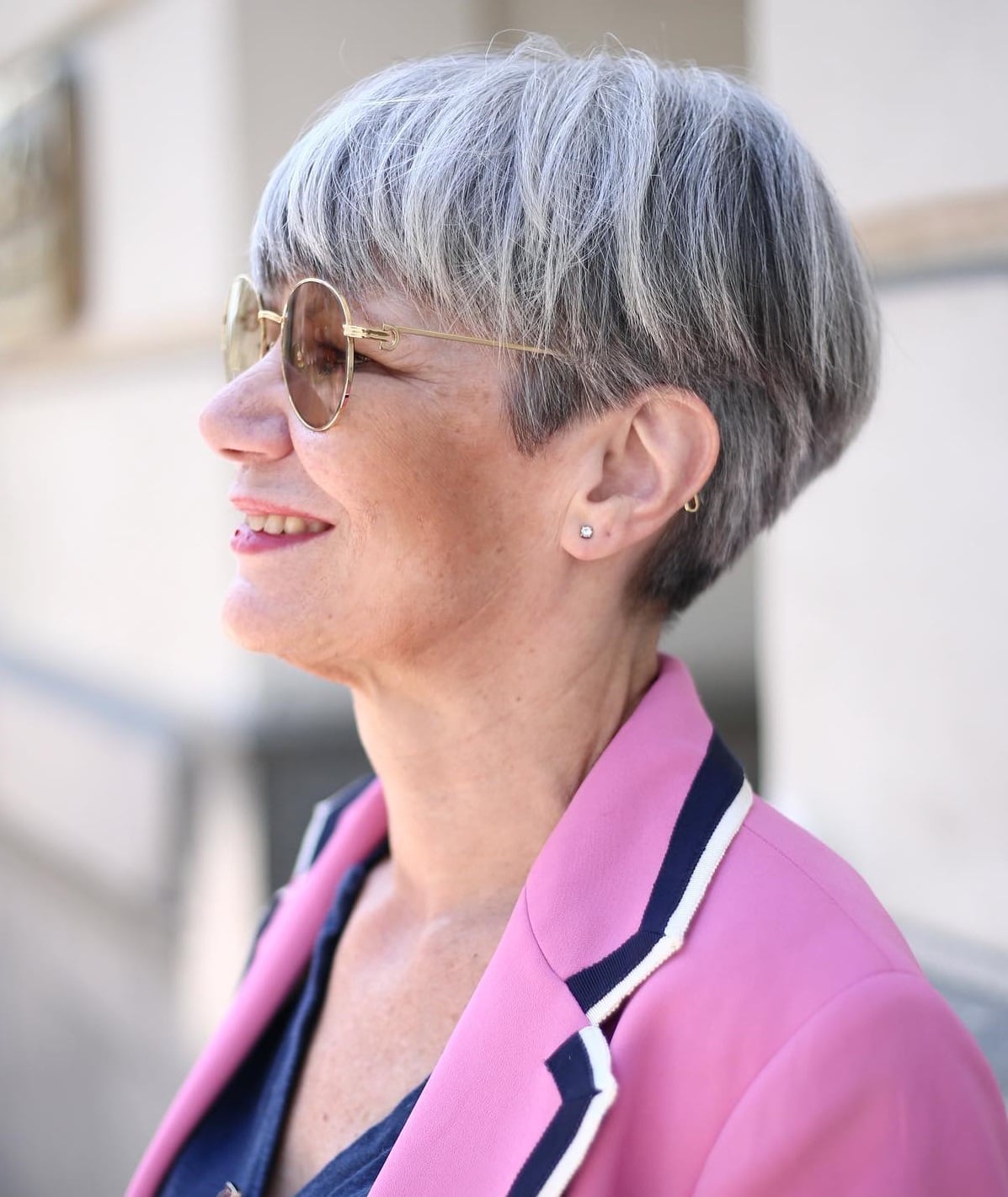 Silver Grey Pixie Cut Silver Grey Pixie Cut — Classy Hairstyles for Women over 50