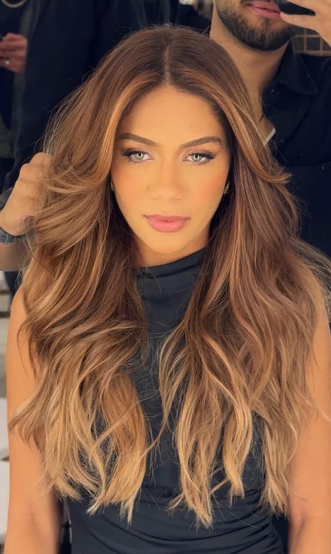 Light Brown With Honey Blonde Balayage Light Brown With Honey Blonde Balayage — Classy Honey Balayage
