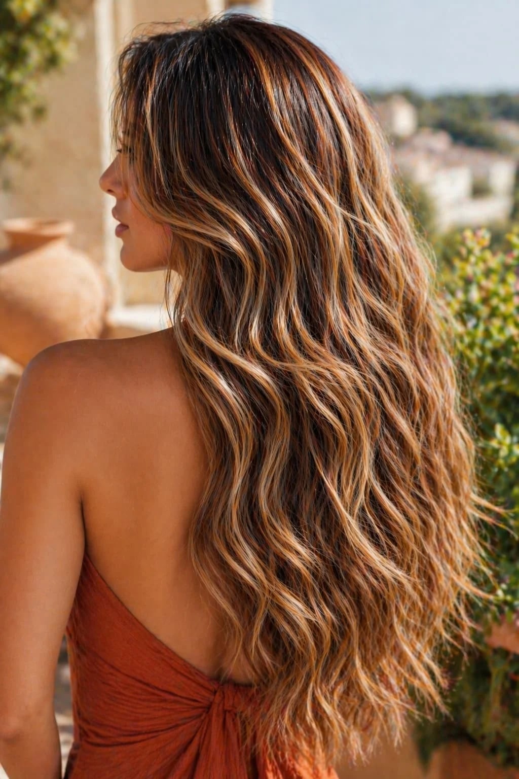 Sun-Kissed Medium Brown With Honey — Classy Honey Brown Highlights