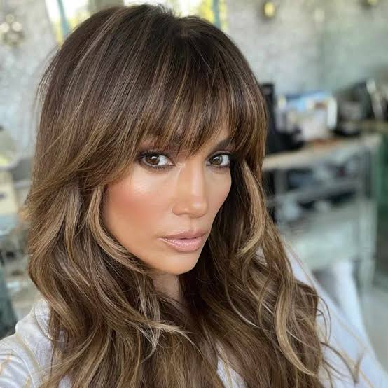 Sheer White Shirt With Shaggy Bangs Sheer White Shirt With Shaggy Bangs — Classy Hush Cut