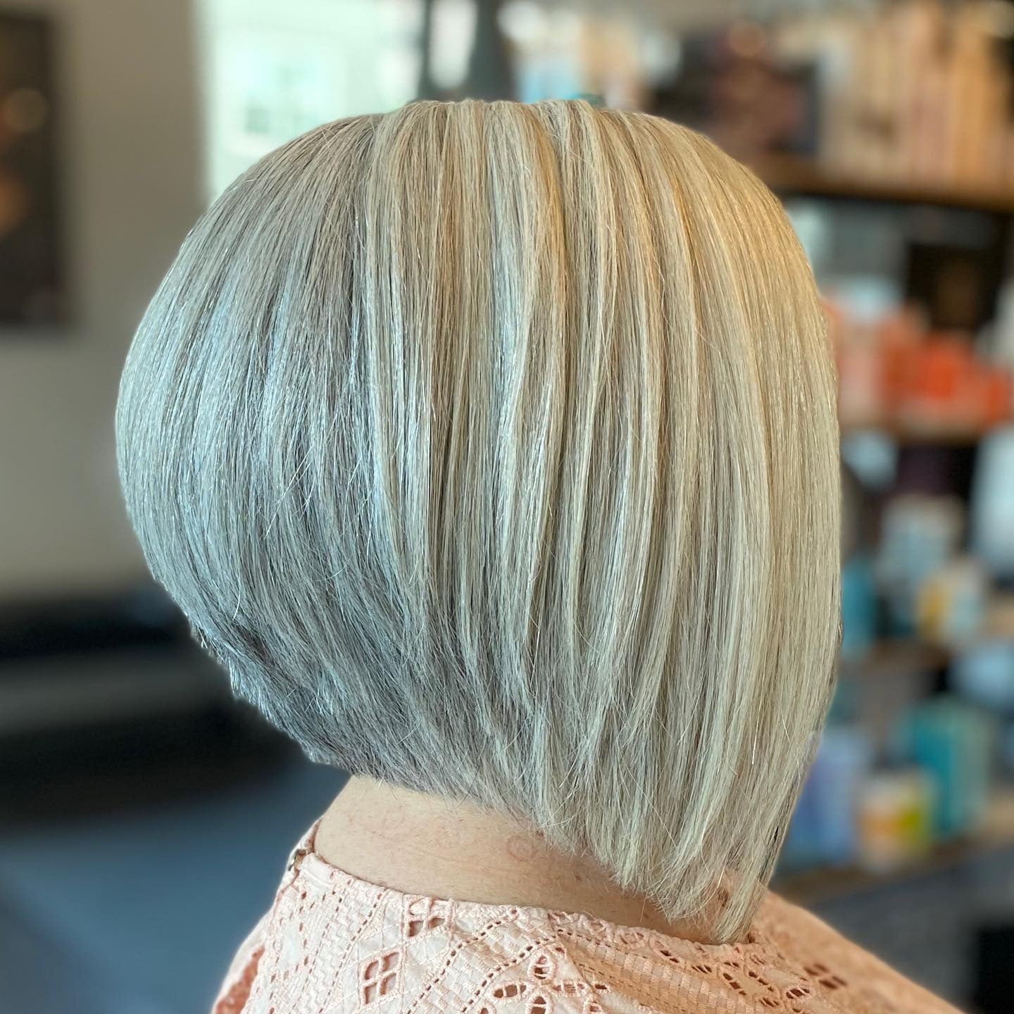 Collarbone Ash Blonde Inverted Bob, Creating A Sleek — Classy Inverted Bob
