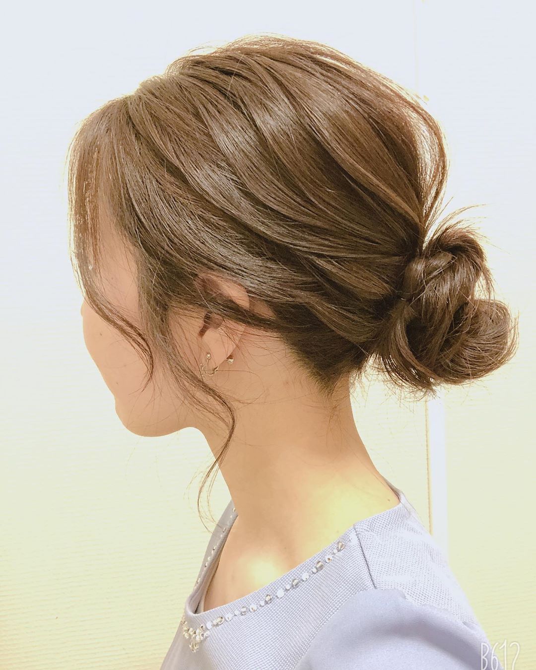 Chin Length Low Bun Chin Length Low Bun — Classy Japan Hairstyles
