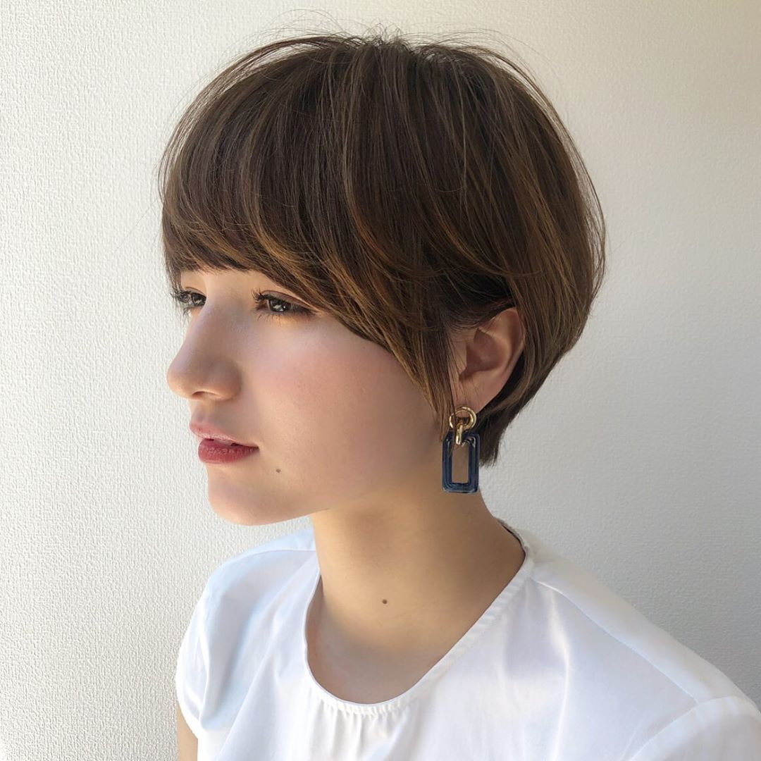 Short Dark Brown Pixie Cut Short Dark Brown Pixie Cut — Classy Japan Hairstyles