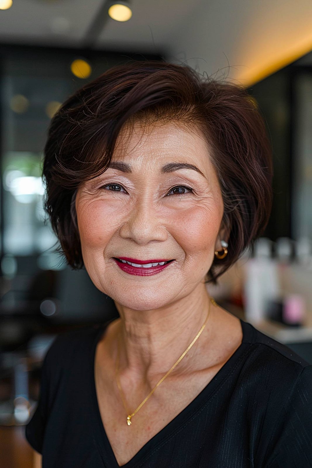 Layered Bob With Volume And Soft Fringe Layered Bob With Volume And Soft Fringe — Classy Japanese Hairstyles