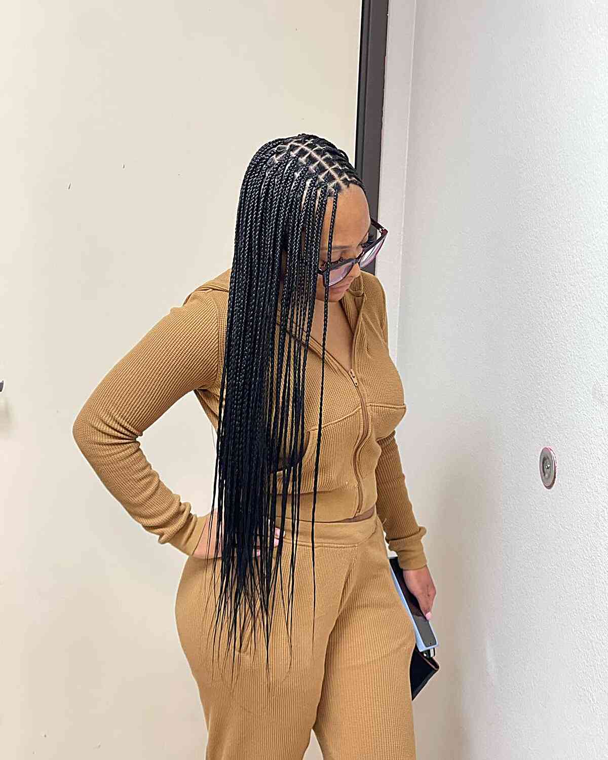 Neat Uniform Small Knotless Braids Neat Uniform Small Knotless Braids — Classy Knotless Hairstyles
