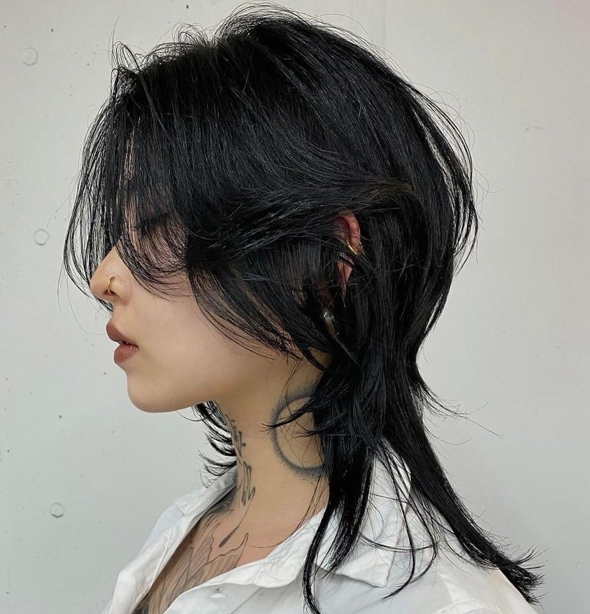 Mid-Back Shag With Textured Layers Mid-Back Shag With Textured Layers — Classy Korean Hair
